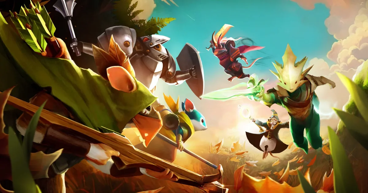 Arte-chave oficial do jogo Moss, da Polyarc