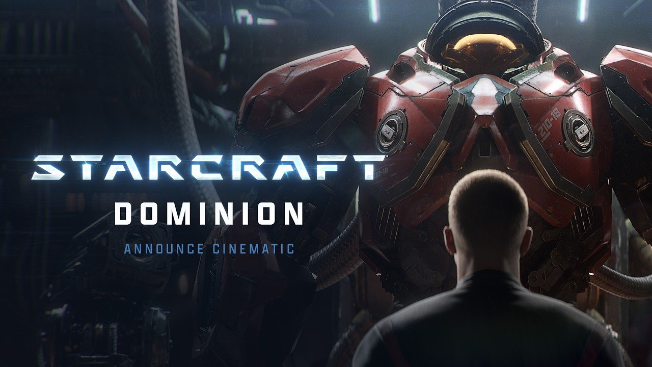 Cena do trailer oficial de revelação do novo jogo STARCRAFT de mundo aberto