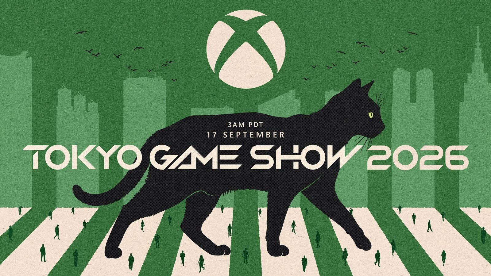 Banner oficial do showcase da Xbox na Tokyo Game Show 2026